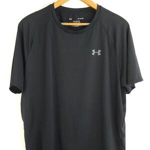 Under Armour The Tech T Shirt Men's XL Black Short Sleeve 1326413